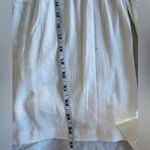 Target A New Day NWT Women's White Ribbed V-Neck Long Sleeve Shirt Top Size M Photo 7