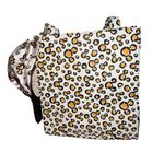 Disney 🦎Vtg. Animal Kingdom Mickey Icon Animal Print Travel Satchel🌵2 pcs Photo 1