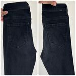 Mother Insider Crop Step Fray jeans Not Guilty 26 Black Photo 9