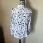 Her Riding Habit Equestrian Ladies Dragonfly Jersey Top Long Sleeve 2XL insects Blue Size XXL Photo 5