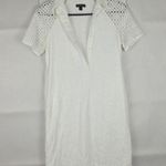 J.Crew Women's White Eyelet Short Sleeve Mini Dress Size 00 Photo 0