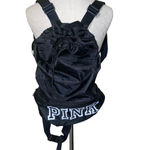 PINK - Victoria's Secret Victoria's Secret PINK Convertible Backpack/Fanny Pack Black/White Photo 4