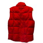 Land's End‎ Red Puffer Vest Size M Photo 3