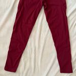 Boutique Wine Red Athletic Leggings Photo 8