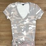 Monrow Urban Camo V Neck Dress with Tie Size XS Photo 5