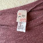 7th Ray  Dusty Rose Knit Sweater Photo 3