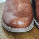 Nine West  Vintage America Brown Leather Riding Boots Size 6.5 Brown Riding Boots Photo 2