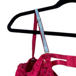 Body Rage red lace heart with rhinestones women’s lingerie Photo 5