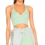 Free People FP Movement Shorts Womens XS Turquoise Mint Free Throw High Waist Ribbed New Photo 1