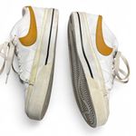 Nike 6 Sneakers Tennis Shoes court next nature white gold swoosh Womens Photo 2