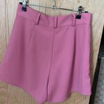 Boutique Pink High Waisted Dress Shorts Photo 0