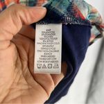 LOGO By Lori Goldstein LOGO Lori Goldstein Abstract Plaid Chiffon Front Women's 3/4 Sleeve Tunic Top XL Photo 5