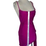 Khanums Sash Mini Dress in Barbie Pink Medium New Womens Crystal Cocktail Photo 7