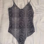 TJ Maxx Snakeskin Bodysuit Photo 0