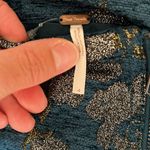 Free People Woven Free‎ People Movin On Teal Mini Skirt Size 4 Photo 8