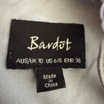 Bardot  Vienna Lace Midi Dress Women's 6 Small Dusty Blue Floral Cocktail Party Photo 13