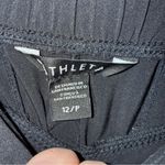 Athleta  Wide Leg Crop Pull Over Tie Waist Pants Black 12P Photo 3