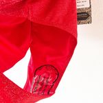 One Piece Asbayson Novelty Swimwear Red Ruffle Swimsuit Photo 3