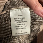 Le lis  Collection Cropped Tank Size Small Sleeveless‎. faux Buttons Plaid Y2K Photo 5