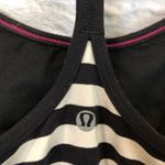 Lululemon  size 4 Power Y Tank Apex Stripe Built in Bra Photo 7