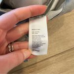 Kate Spade NWT  Saturday Gray Button Down Long Sleeve Cotton Linen Romper Size 2 Photo 2