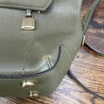 Michael Kors  Hayes Medium Leather Backpack in Olive Ballet Photo 9