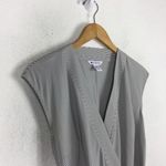 Athleta Newport Wrap Dress City Stripe Black/Sea Salt XS Photo 7