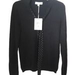 Carolyn Taylor Small Black Pullover Sweater Top Photo 0