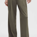 Lululemon  Align Palazzo Pant Regular – Army Green – Size 4 W5GRFR Photo 0