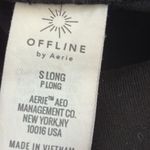 Aerie  Offline Women’s Foldover Jogger Pant Black Size SL Small Long Photo 9