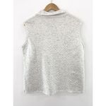 NEW Keren Hart Women's Quilted Zip Down Sleeveless Vest Large Karen Hart White Photo 1