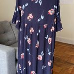 Isabel Maternity Floral ruffled Blue floral dress Size XL Photo 3