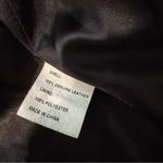 CAbi Black Leather Jacket With Contrast Top Stitching (runs very small) Photo 13