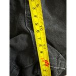 American Eagle Paperbag Tie Waist Black Jean Shorts High Rise Casual size 6 Photo 4