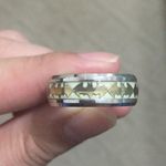 Glow in The Dark Gold Batman Ring Photo 2