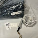 Coach Kleo Carry All Suede and Leather Tote Bag - Denim Multi Photo 1