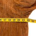 Coldwater Creek Womens Suede Shirt Jacket Size L Western Neutral Capsule Casual Photo 5