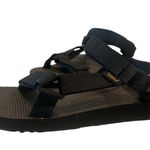 Teva  Black Minimalist Sandals with Thong Design Photo 3
