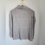 Free People  Waffle Knit Long Sleeve Mock Neck size medium Photo 2