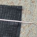 Vintage NICOLA Textured Popcorn Crinkle Pleated Tank Black Medium Photo 6