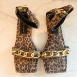 Good American  Ankle Strap Sandals Leopard size 7​​ Photo 4