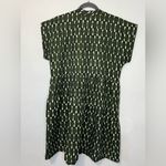 Sandra Darren  52Seven Green and White Patterned Summer Dress Size XL Photo 2