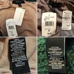 Neiman Marcus  Sanctuary Crushed Off Shoulder Velvet Top Julia Ruffle Mink M NWT Photo 9