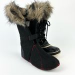 Sorel  Joan of Arctic Winter Boots Black Size 6 Photo 8