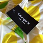 Kate Spade NWT  Lemon Print One Piece Swimsuit White Yellow Photo 4