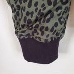 BeachLunchLounge Dasha Leopard Print Bomber Jacket NWT Photo 6