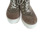 Sam Edelman  Grey Suede & Faux Shearling Sneaker Booties Photo 4