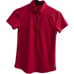 Greyson Polo Womens XS Pink Short Sleeve Button Up Golf Sports Preppy Stretch Photo 0
