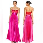 AMUR ($695) Elodie Gown in Red Rose & Magenta Photo 3