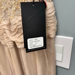 Tadashi Shoji Collection Silk Beaded Sleeveless Blush Gown 12 Photo 9